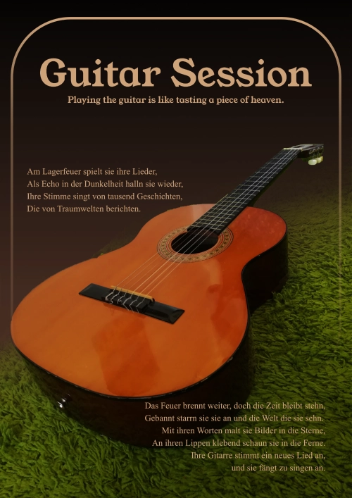 Poetry Slam Gitarre